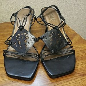 Carlos Santana Black Sandals/Heels 7.5M